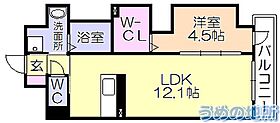 Tiara本町 101 ｜ 福岡県久留米市本町（賃貸マンション1LDK・10階・40.42㎡） その2