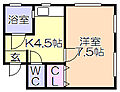 寿マンション3階2.5万円