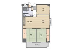 間取図画像 3SLDK