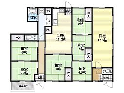 間取図画像 7LDK