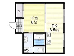 ぺディハイツ塚口 1階