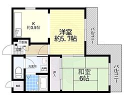 阪急神戸本線 塚口駅 徒歩10分 2階/-