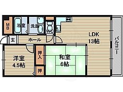 ハイヴァリー塚口本町 2階