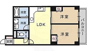 兵庫県尼崎市若王寺２丁目（賃貸マンション2LDK・2階・42.00㎡） その2