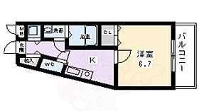 サンパティーク  ｜ 兵庫県尼崎市大庄西町２丁目（賃貸アパート1K・2階・25.01㎡） その2