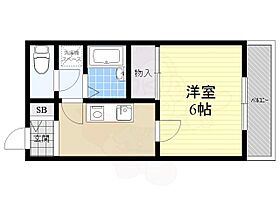 アップル壱号館  ｜ 兵庫県尼崎市武庫之荘１丁目（賃貸マンション1DK・3階・25.00㎡） その2