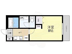 レジーナ南塚口  ｜ 兵庫県尼崎市南塚口町１丁目（賃貸マンション1K・2階・22.85㎡） その2