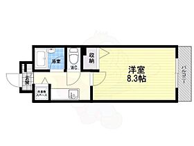 兵庫県尼崎市田能３丁目（賃貸マンション1K・2階・24.94㎡） その2