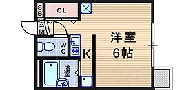 兵庫県尼崎市塚口本町２丁目（賃貸アパート1K・1階・20.00㎡） その2