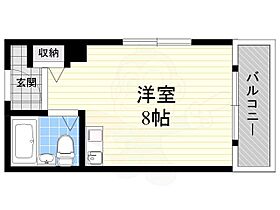 福永マンション  ｜ 兵庫県尼崎市塚口町１丁目（賃貸マンション1R・2階・20.00㎡） その2