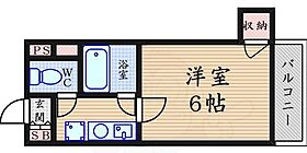 プラマー1番館  ｜ 兵庫県尼崎市尾浜町１丁目（賃貸マンション1K・2階・18.00㎡） その2