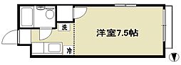 ヴァイサー・ホーフ ワンルームの間取図画像