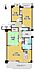 間取り：3LDK、価格2280万円、専有面積80.55m2、バルコニー面積14.12m2