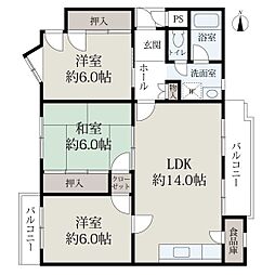 間取図画像 3LDK