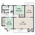 間取り：3LDK、価格690万円、専有面積76.51m2、バルコニー面積8.99m2