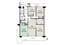 間取図画像 4LDK