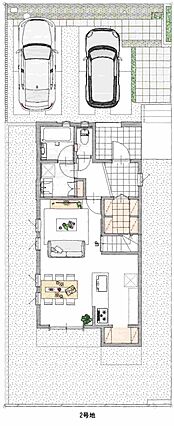 2区画販売