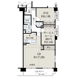 間取図画像 1SLDK