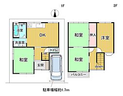 近鉄大阪線 河内山本駅 徒歩23分