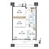 間取り：2LDK、価格6980万円、専有面積61.44m2、バルコニー面積13.4m2