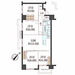 武庫川あおぞらのまち25号棟 83.90m2