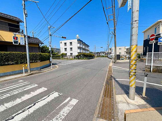 前面道路