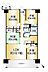 間取り：4LDK、価格2100万円、専有面積100m2、バルコニー面積16m2