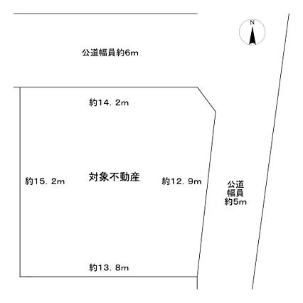 北東角地、お好...