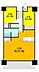 間取り：2LDK、価格2898万円、専有面積64.39m2、バルコニー面積8.68m2 