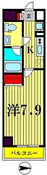 東京メトロ半蔵門線 押上駅 徒歩11分の賃貸マンション 5階1Kの間取り