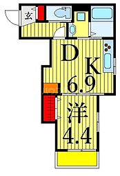 間取図画像 1DK