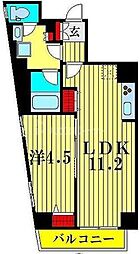 プレセダンヒルズ向島イースト 1LDKの間取図画像