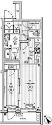 メイクスWアート小村井 1LDKの間取図画像