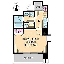 J・S深川高ばしビル 1Kの間取図画像