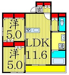 京成押上線 京成曳舟駅 徒歩6分 2階/-