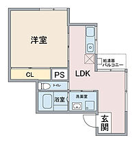 八事ハイツ 2A ｜ 愛知県名古屋市瑞穂区春山町19（賃貸マンション1LDK・2階・39.22㎡） その2