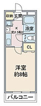 プライムステージＫ 205 ｜ 愛知県名古屋市中村区千成通1丁目41-1（賃貸マンション1K・2階・24.80㎡） その2