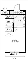 レージュ城西 206 ｜ 愛知県名古屋市西区城西2丁目12-5（賃貸マンション1K・2階・24.89㎡） その2