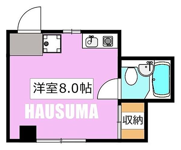 東京都北区東十条４丁目(賃貸マンション1R・3階・20.62㎡)の写真 その2