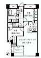 プレミスト赤坂檜町公園4階45.0万円