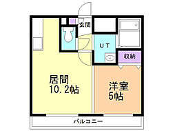 パークレジデンス大谷地 2階