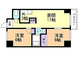 アクティブヒルズ 7階/705