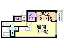 オルセーイスト北広島 3階
