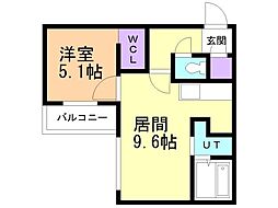 仮）ＧＡー厚別中央3−3ＭＳ 4階/-