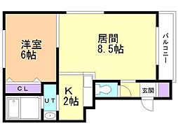ヴィラ新さっぽろ 4階