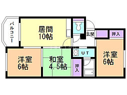 リビングロット 3LDKの間取図画像