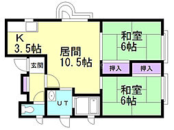 第2まるいマンション 1階
