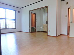 ハイツリバーサイド 13 1階2LDKのリビング/ダイニング