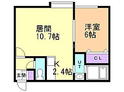 フィーノ美園 2階