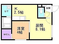 札幌市営南北線 平岸駅 徒歩6分 2階/-